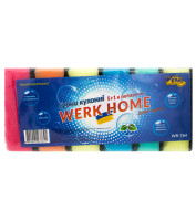 Губка кухонна Верк (Werk), 10*7*3.8см, 6шт