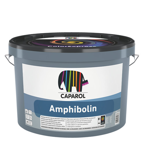 Універсальна акрилова фарба Капарол (Caparol) Amphibolin,  шовковисто-матовий, прозорий, 2.35л