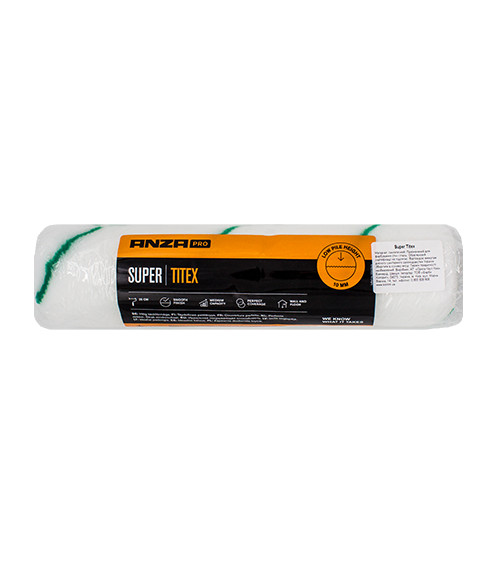 Валик Анза (Anza) Super Titex Maxi, 10мм ворс, 25см
