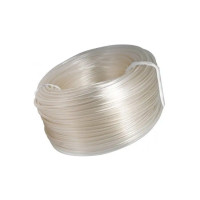 Шланг ПВХ EVCI Plastic, прозорий, 8*1мм, 100м										