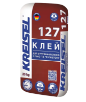 Клей для блоків з піно- та газобетону Крайзель (Kreisel) 127 Зима, 25кг