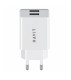 Сетевое зарядное устройство для VIDEX Havit HV-UC003B, белый, 2USB, 3А