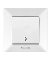Вимикач прохідний Панасонік (Panasonic) Arkedia Slim, білий, 1 клавіша