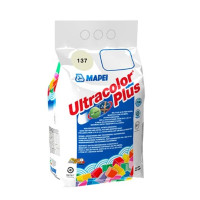 Шов кольоровий еластичний водостійкий Мапеі (Mapei) Ultracolor Plus 137, кариби, 2кг
