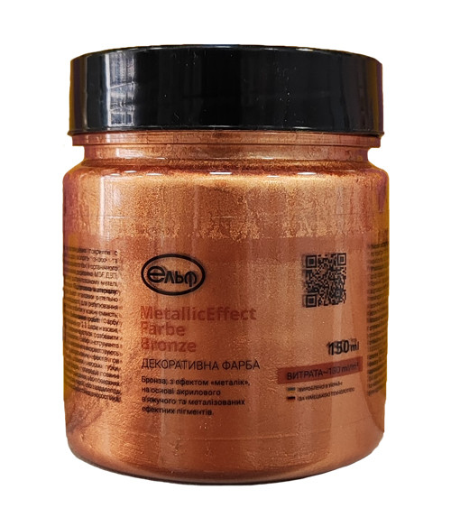 Декоративная краска Эльф MetallicEffect Farbe, бронзовый, 0.15л