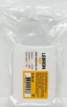 Блок питания для led-ленты Леброн (Lebron), 12В, 5A, 60Вт