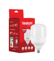 LED лампа Вестум (Vestum) T140, 50Вт, 6500K, 220В, E27