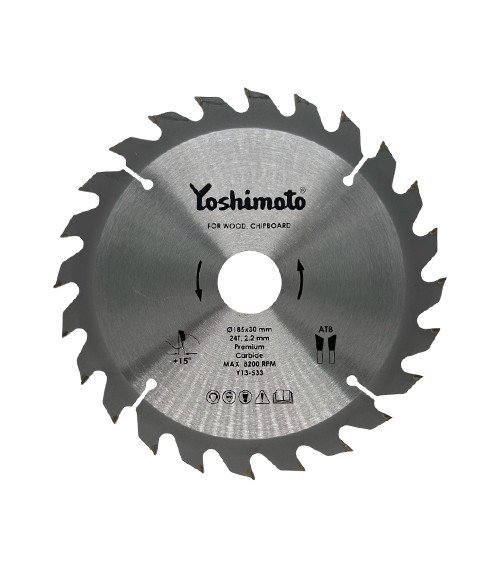 Диск пильный по древесине Йошимото (Yoshimoto), 190мм, 30мм, 40T
