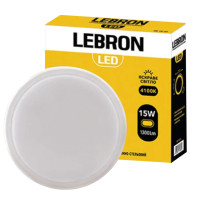Світильник Led  Леброн (Lebron) L-WLR, круглий, 15Вт,4100К, 1500Лм