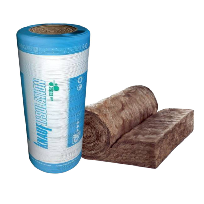 Мінеральний утеплювач Кнауф (Knauff Insulation) Naturoll M, 50+50мм, 1.2*9.1м, 1.092 м3/21.84м2 