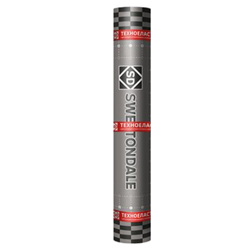Материал гидроизоляционный Свитондейл (Sweetondale) Hydrobase Elast, ЭПП 5.2, 1*10м, 10м2