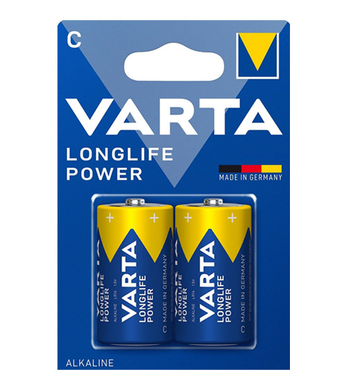 Батарейка лужна Варта (Varta) Longlife High Energy C BLI 2, 2шт