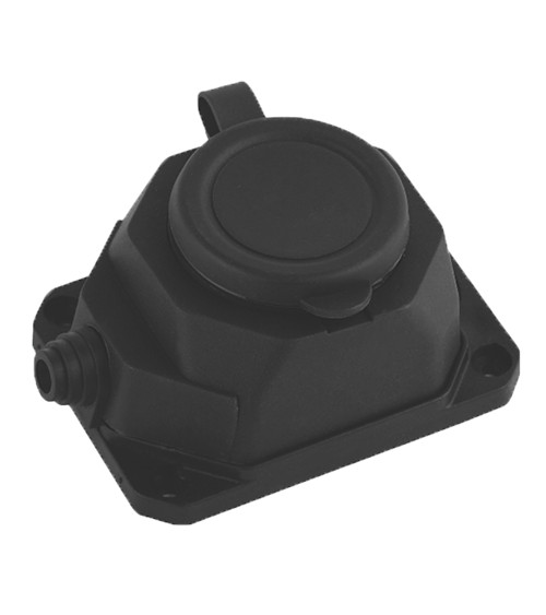Розетка каучуковая настенная с/с Ай-ка (Ay-ka), 16А, IP44, 220В