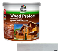 Просочення декоративне Дюфа (Dufa) DE Wood Protect, білий, 0.75л
