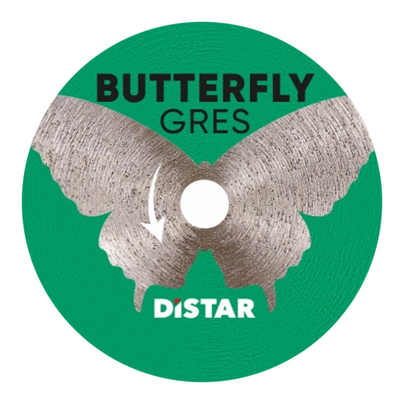 Диск алмазный по плитке Дистар (Distar) Butterfly 45, 0.6*5.8мм