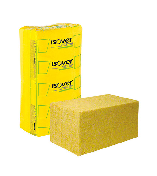 Утеплювач мінеральний Ізовер (Isover) Merino, 100мм, 0.625*1.2м, 0.9 м3/9 м2