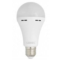 LED лампа акумуляторна Люксель (Luxel), А70, 12Вт, 4000К, Е27