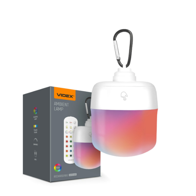 Светильник LED аккумуляторный, сенсорный с пультом Видекс (Videx), VL-NL103W-R