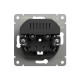 Розетка одноместная с заземлением Видекс (Videx) USB-A+C 20W, белый матовый