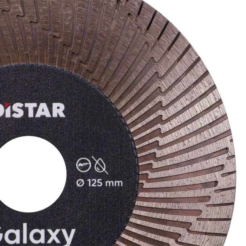 Диск алмазный по плитке Дистар (Distar) Galaxy, 125, 1.6*30*22.23мм