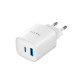 Зарядний пристрій Хавіт (Havit) UC30 PRO GaN, 30Вт, USB-A+USB-C, білий