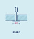 Плита подвесного потолка AMF Planet Board, 600*600*13мм